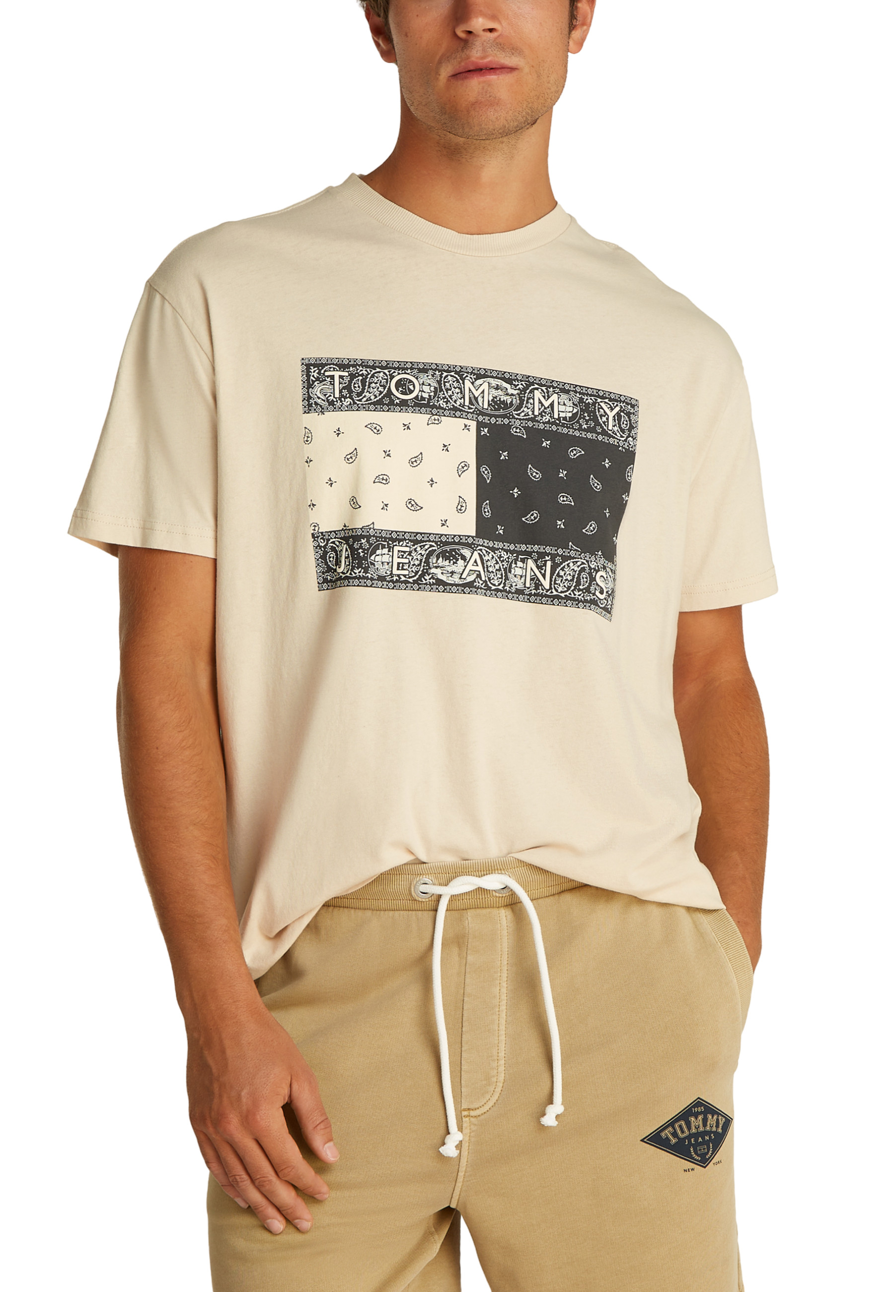 

Футболки Tommy Jeans, бежевый