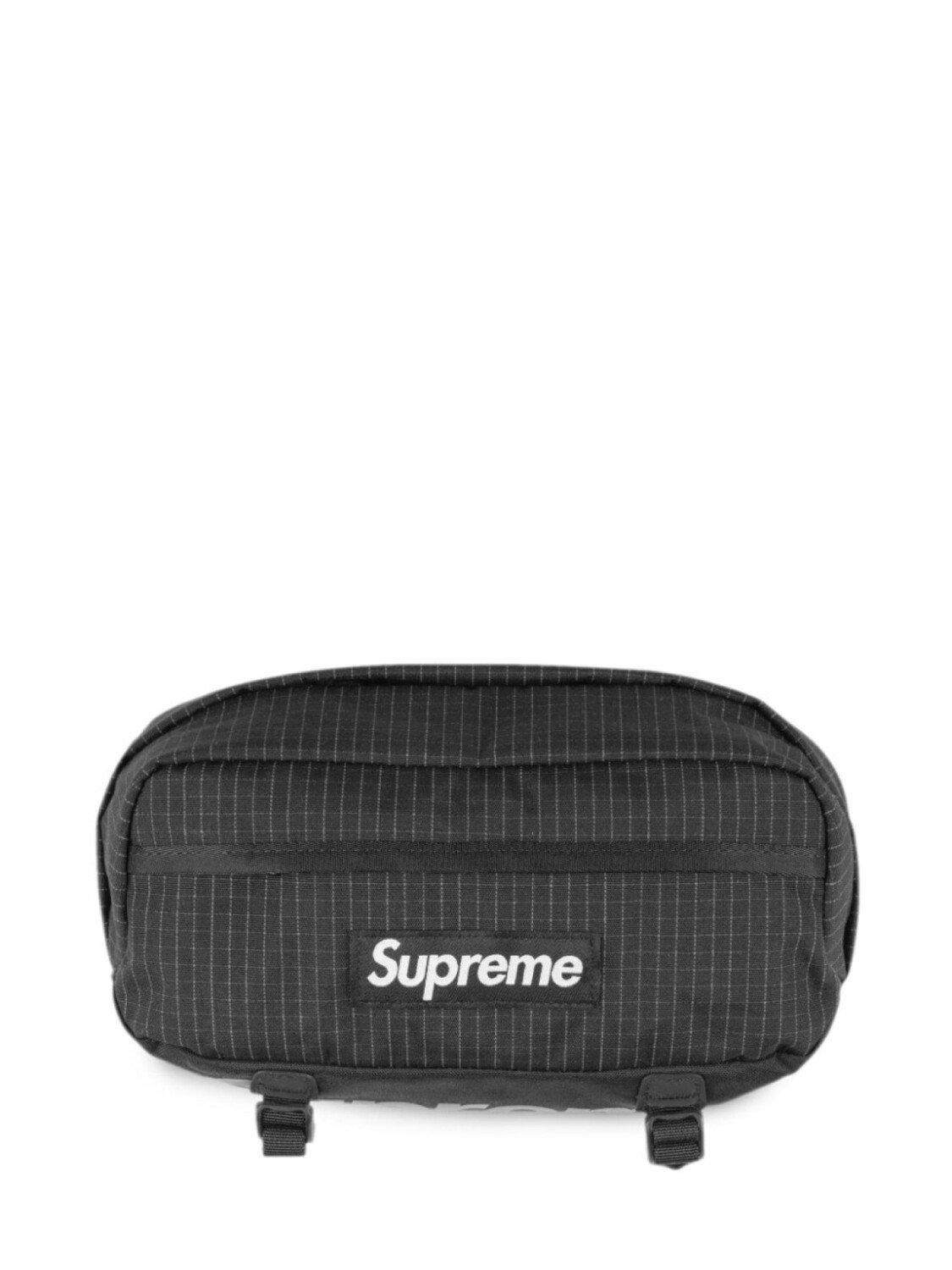 

Supreme несессер с аппликацией логотипа, черный