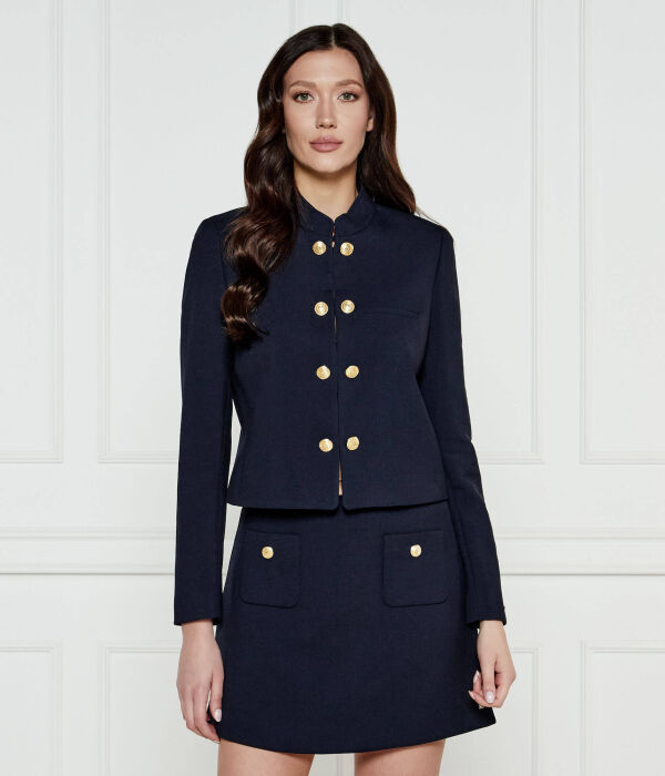 

Пиджак Tommy Hilfiger Cropped Fit, синий