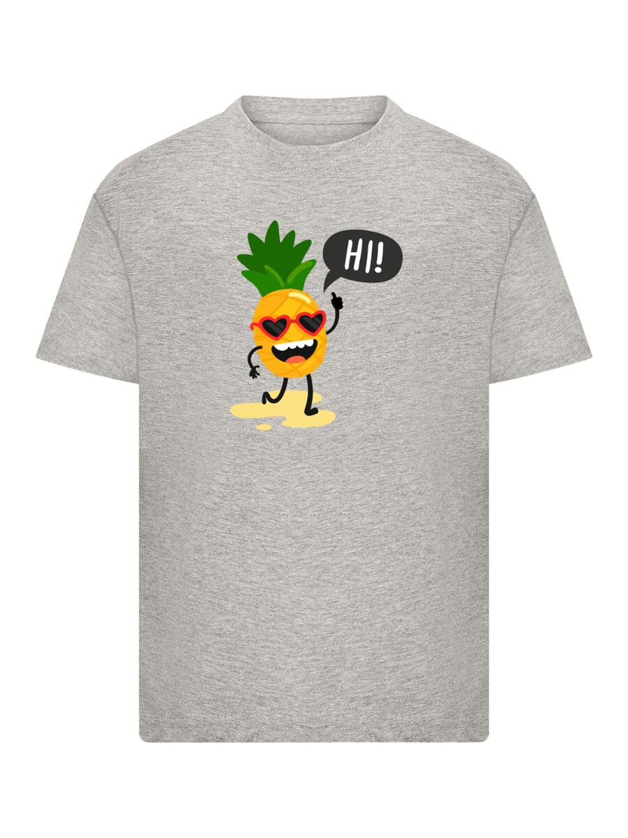 

Рубашка F4NT4STIC Sommer Ananas, серый