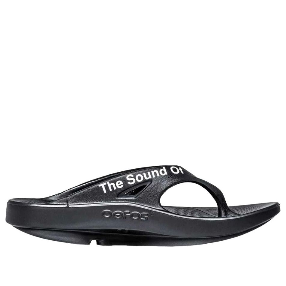 Oofos x Takahiromiyashita The Soloist The Sound of The Soloist Flip-Flop 'Black' — фото 4
