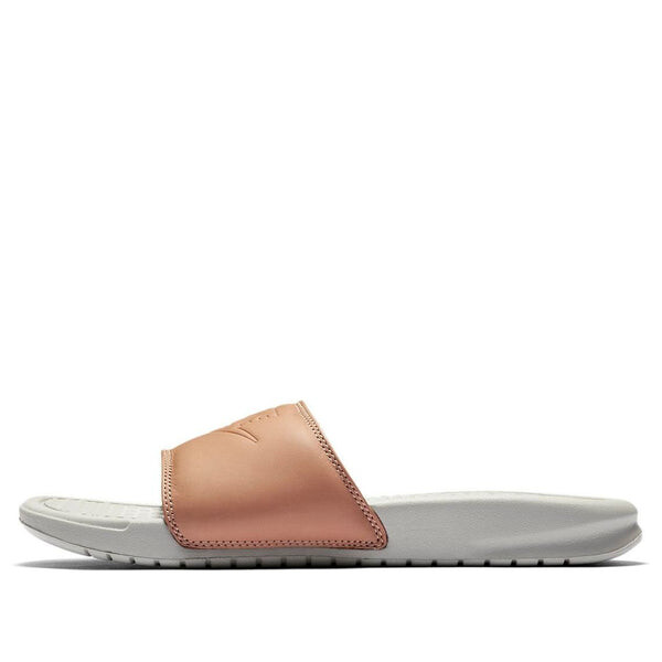 Тапочки benassi jdi bp 'vachetta tan' Nike, розовый