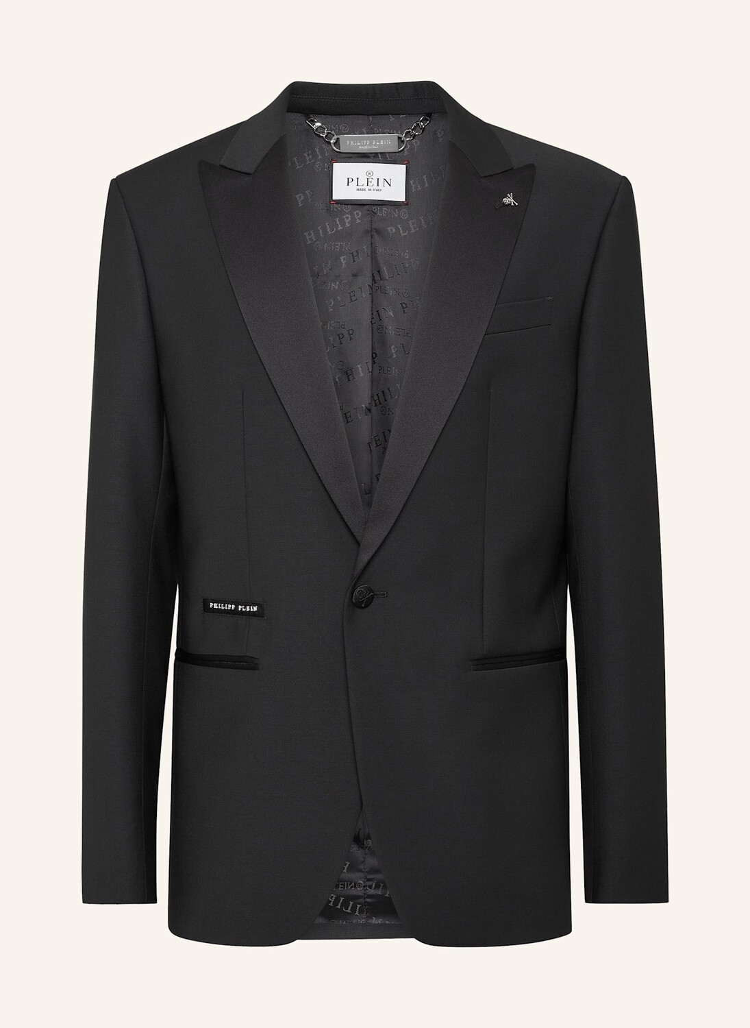 

Шерстяная куртка череп PHILIPP PLEIN, черный