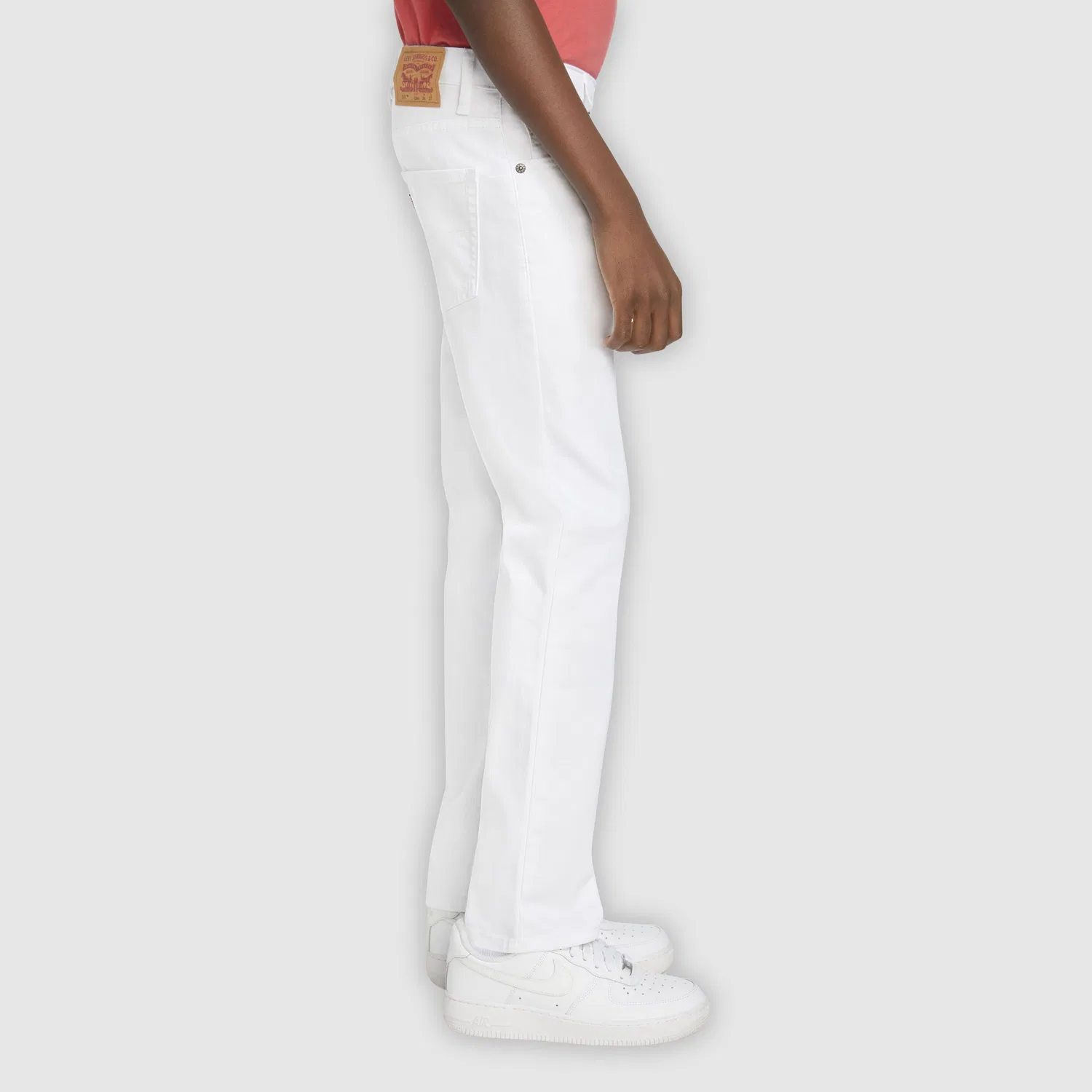 Джинсы 511 Slim Fit Eco Performance для мальчиков 8-20 лет Levi's, White — фото 3