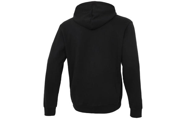 Толстовка adidas originals Worm Casual Sports hooded Printing Pullover Black, черный — фото 2