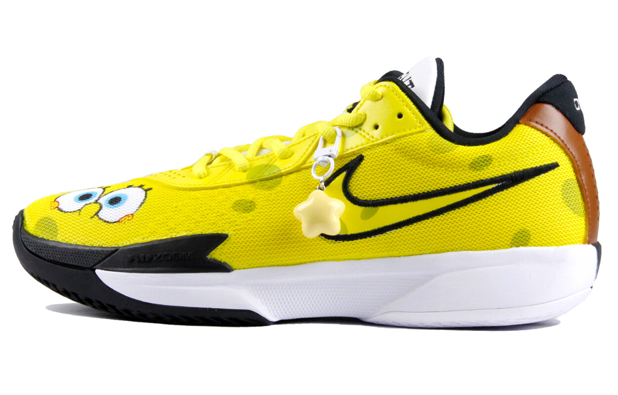 

Баскетбольные кроссовки Air Zoom G.T. Cut Academy Basketball Shoes Men Low-top Yellow/Pink Nike