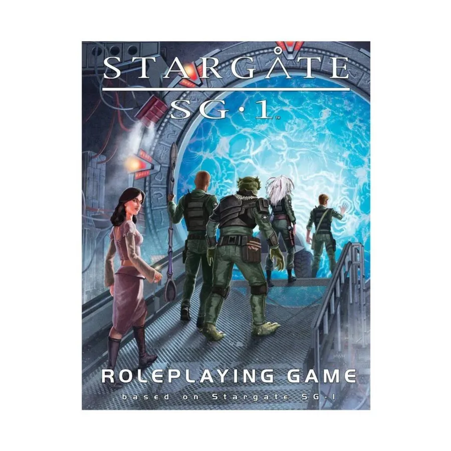 

Stargate SG-1 RPG - Core Rulebook, Role Playing Games (Wyvern Gaming), твердый переплет