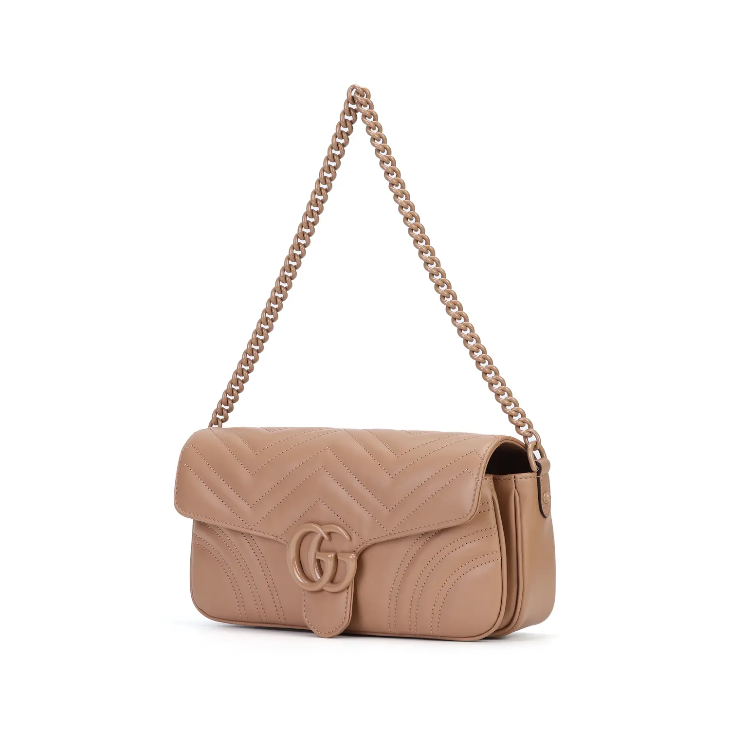 Сумка кросс-боди GUCCI GG Marmont из стёганой кожи — фото 3