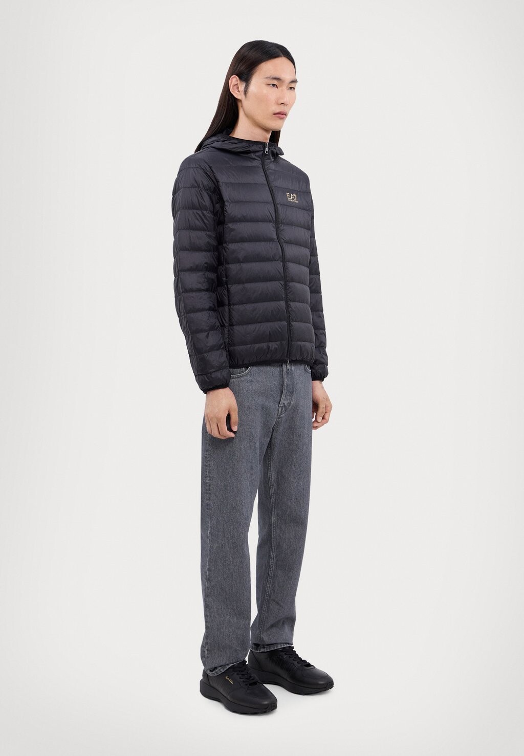 

Пуховик JACKET EA7 Emporio Armani, черный