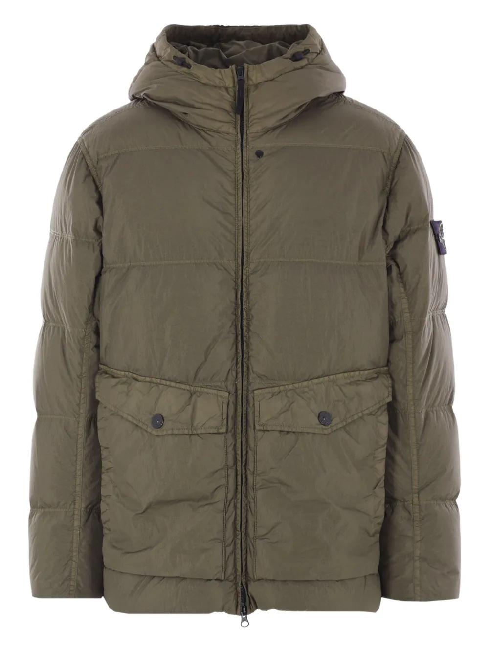 

Куртка с капюшоном Stone Island, зеленый
