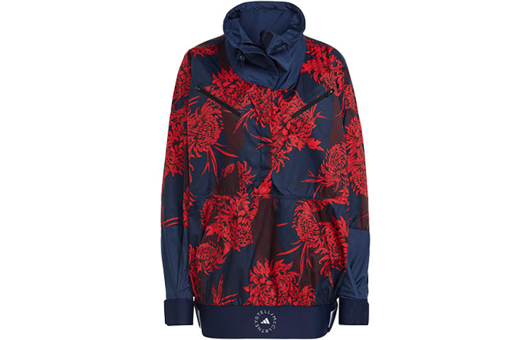 

Adidas Пальто Stella McCartney женское ярко-красное тёмно-пурпурное, Bright Red Dark Reddish Purple