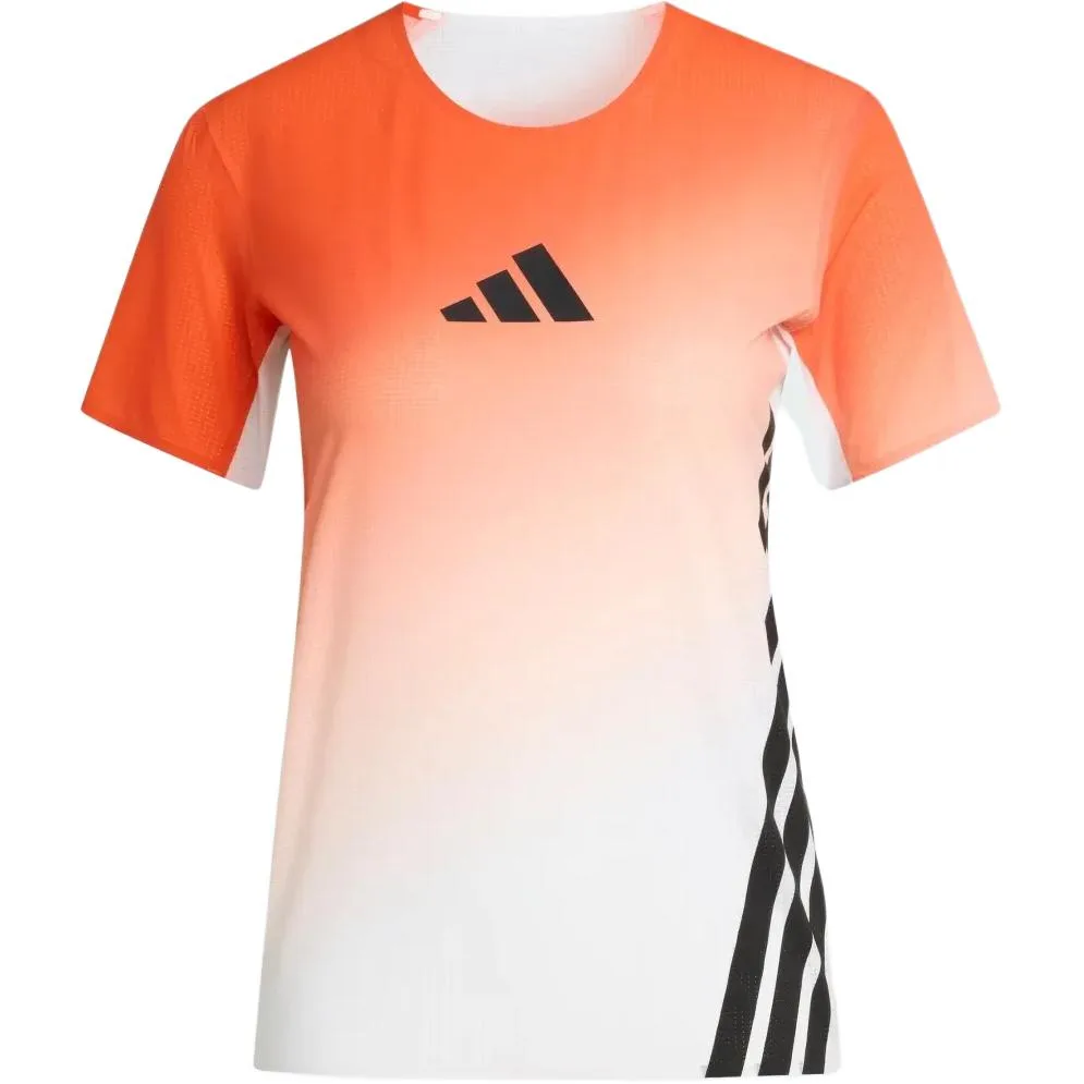 Adidas Футболка Terrex женская белая с круглым вырезом Regular