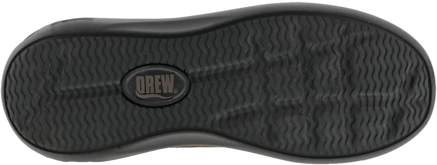 Мужские кроссовки Drew Miles Therapeutic Comfort на шнуровке для комфортной повседневной носки, темно-коричневый — фото 4