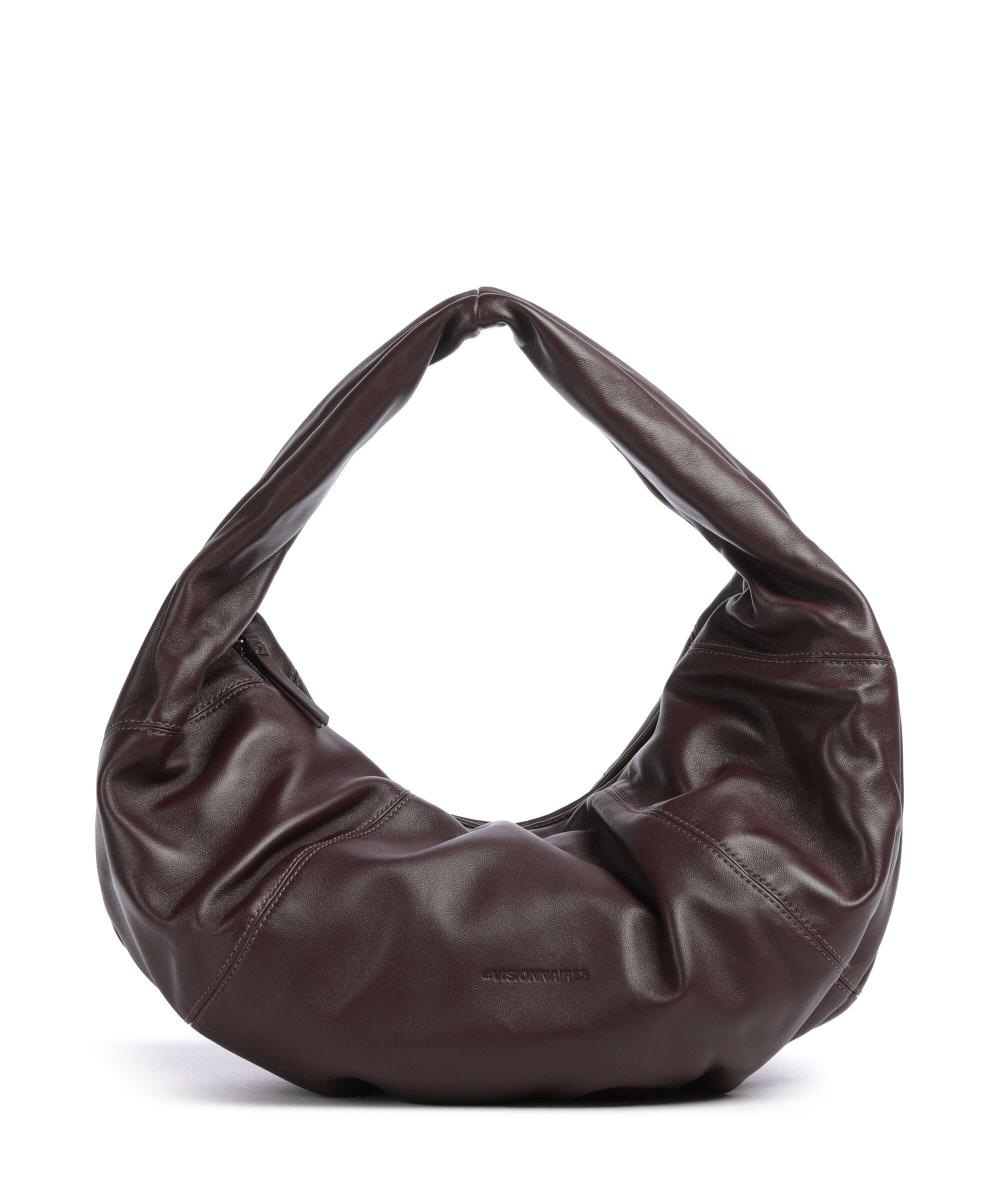 

Greta icon шелковистая сумка-мешок из овчины Les Visionnaires, фиолетовый