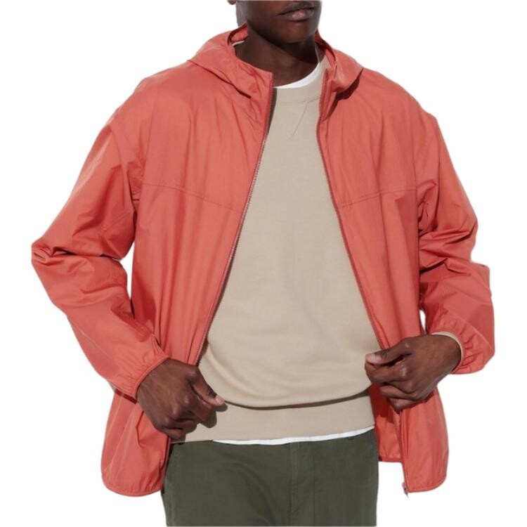 

Солнцезащитная одежда для мужчин Soda Orange Uniqlo, оранжевый