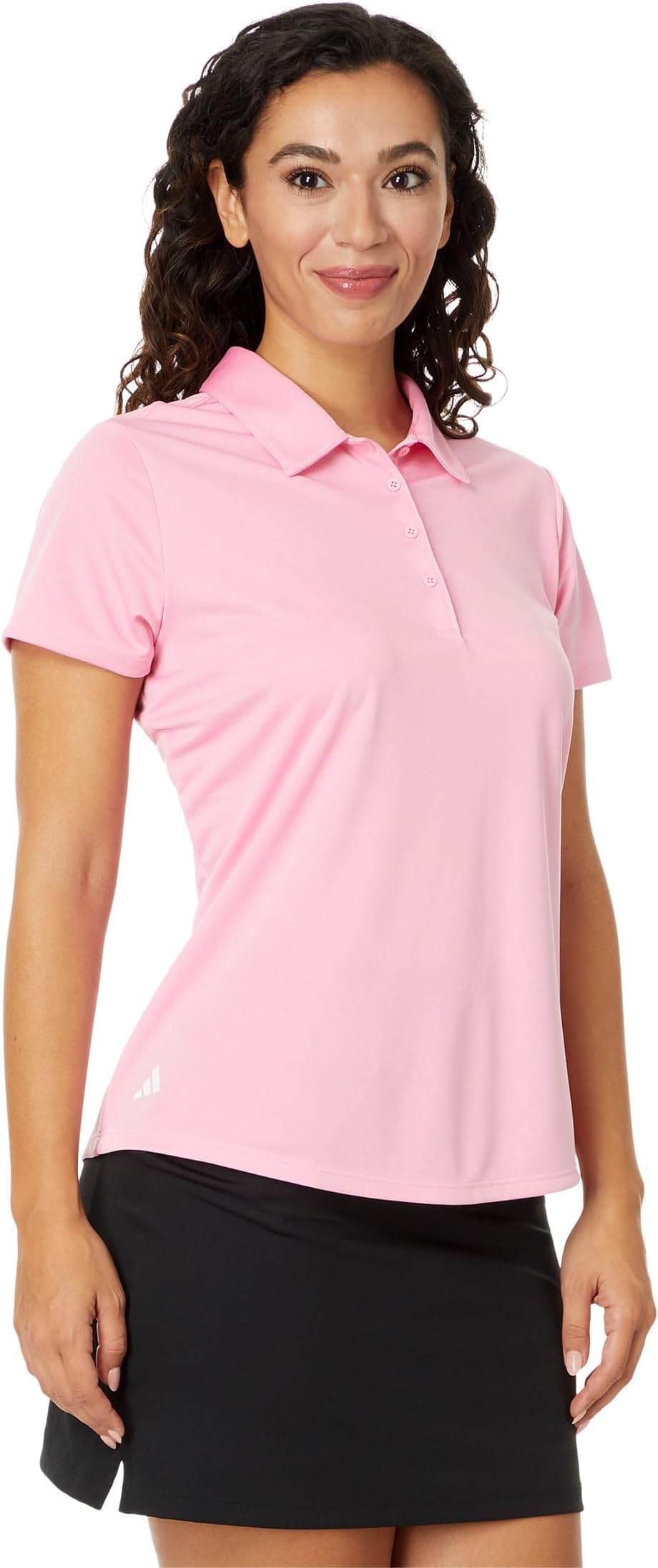 

Поло adidas Golf Performance Solid Short Sleeve Golf Polo Shirt, цвет Light Pink