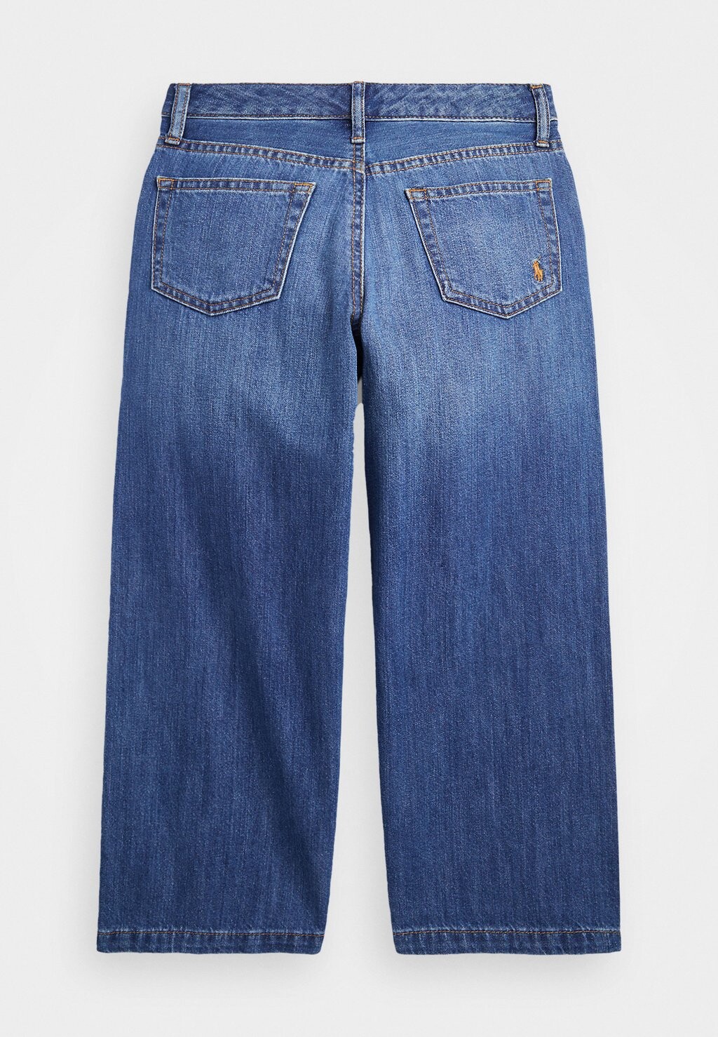 Расклешенные джинсы CROPPED WIDE LEG JEAN Ralph Lauren, синий деним — фото 2