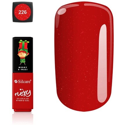 

226 выдерживает гибридный УФ-гель для маникюра с гибкими гелевыми ногтями 4,5G, Silcare