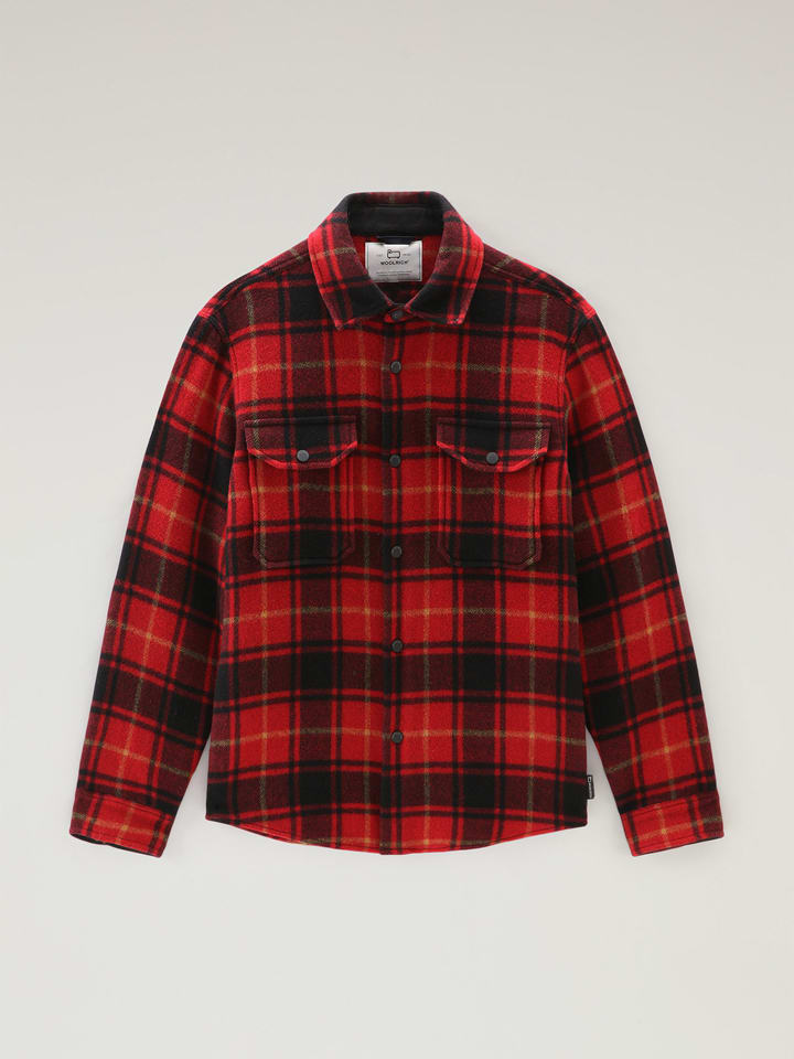 

Рубашка Woolrich, цвет rot/schwarz