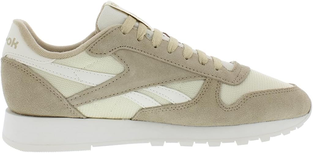 Классические кожаные кроссовки для взрослых, унисекс V1 Reebok, Oat/Alabas/Chalk — фото 2