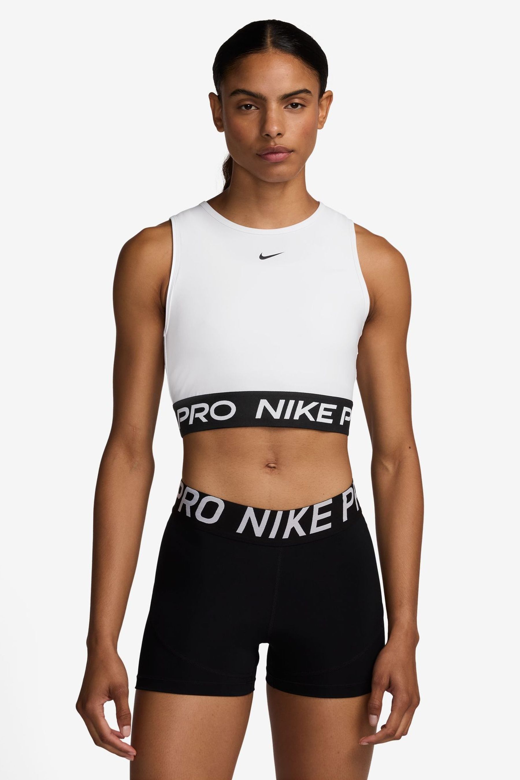 

Укороченная майка Pro 365 dri fit Nike, белый