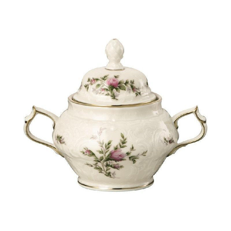 

Сахарница Sanssouci Ivory Moss Rose новая 0,26 л Rosenthal, красочный