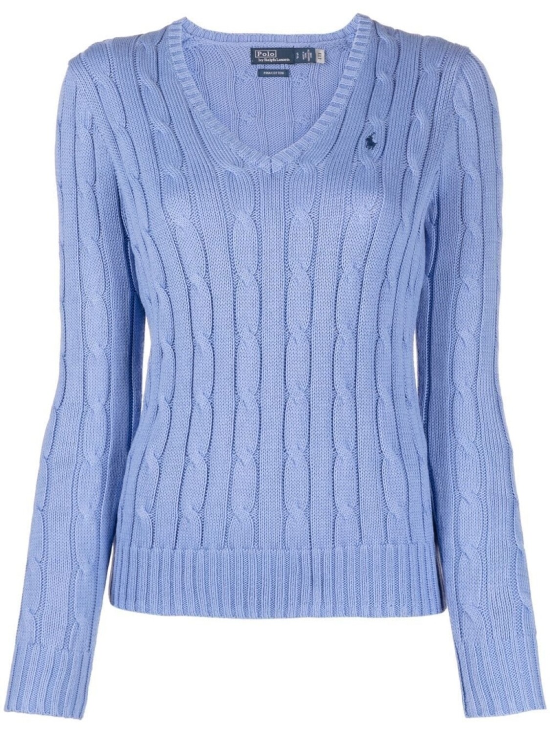 

Polo Ralph Lauren джемпер Polo Pony фактурной вязки, синий
