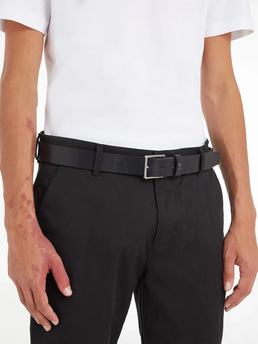 

Кожаный ремень Calvin Klein "FORMAL BELT 3.5CM", цвет Ck Black