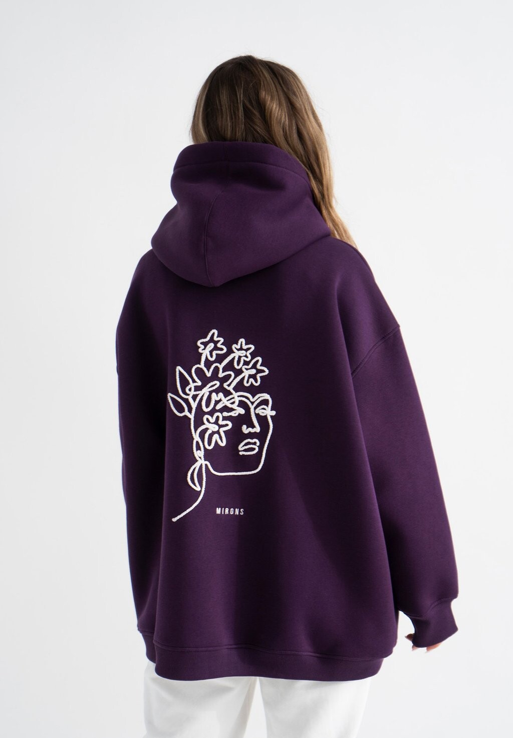 

Худи Mirons, цвет dark purple