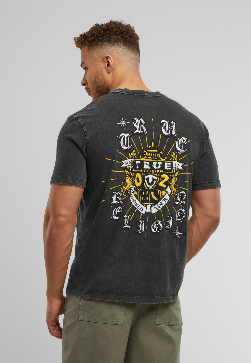 

Футболка с принтом MINERAL SHINING CREST True Religion, черный