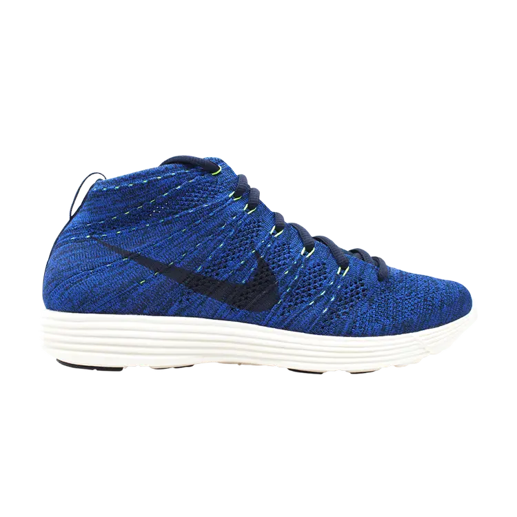 

Кроссовки Nike Lunar Flyknit Chukka, синий