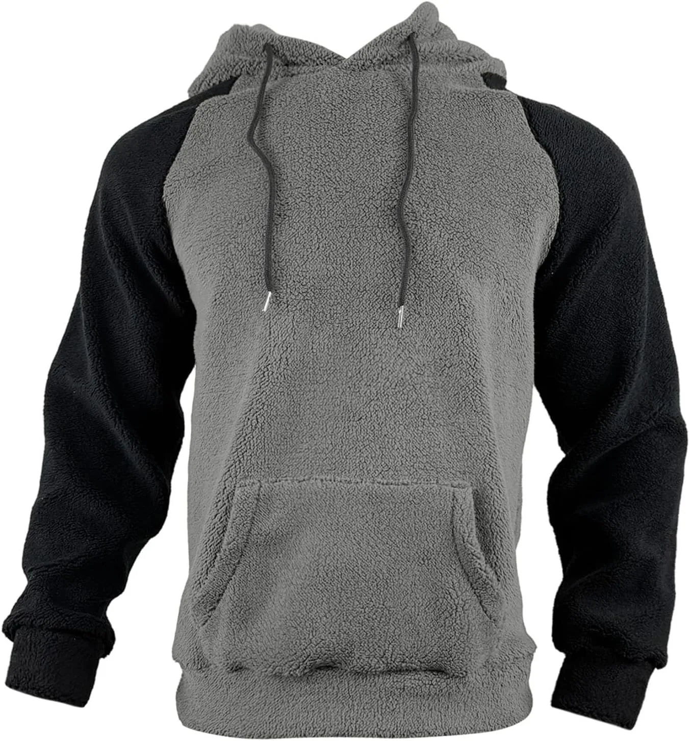 

Толстовка с капюшоном на флисе в европейском стиле для мужчин, теплая, цветной блок