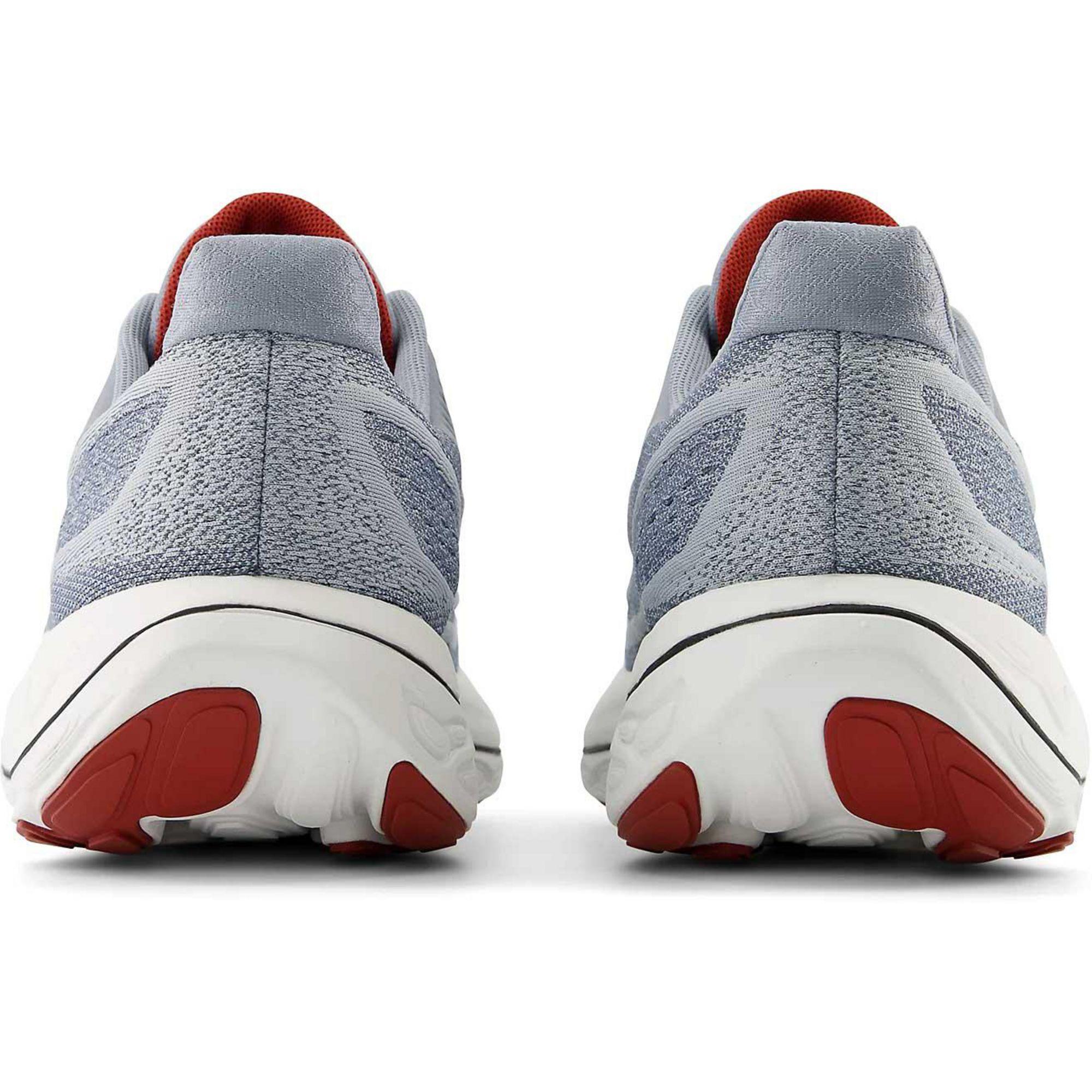 Мужские беговые кроссовки Fresh Foam X Vongo v6 New Balance, Aluminum Grey/Brick Red — фото 3