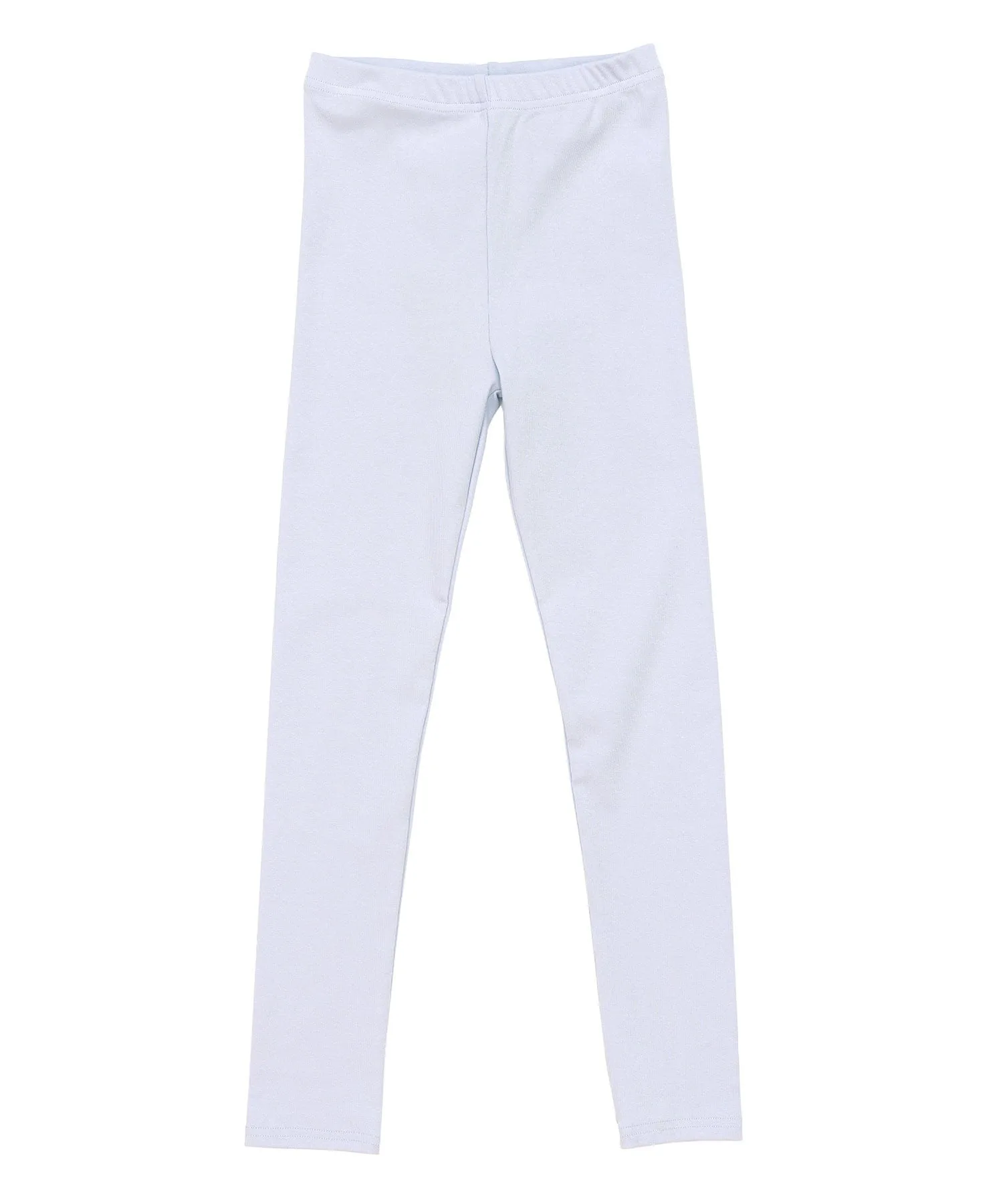 Укороченные леггинсы Bee Stretch, однотонные, детская одежда, для девочек и мальчиков Bee, Blue Lavender — фото 3