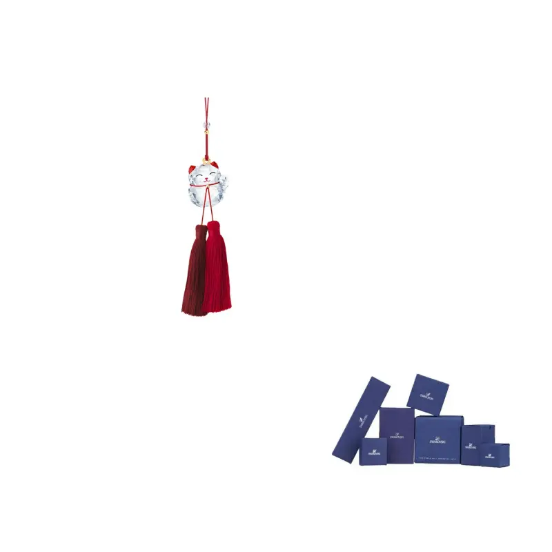 

Swarovski Азиатский символ кристальный кулон унисекс, Red