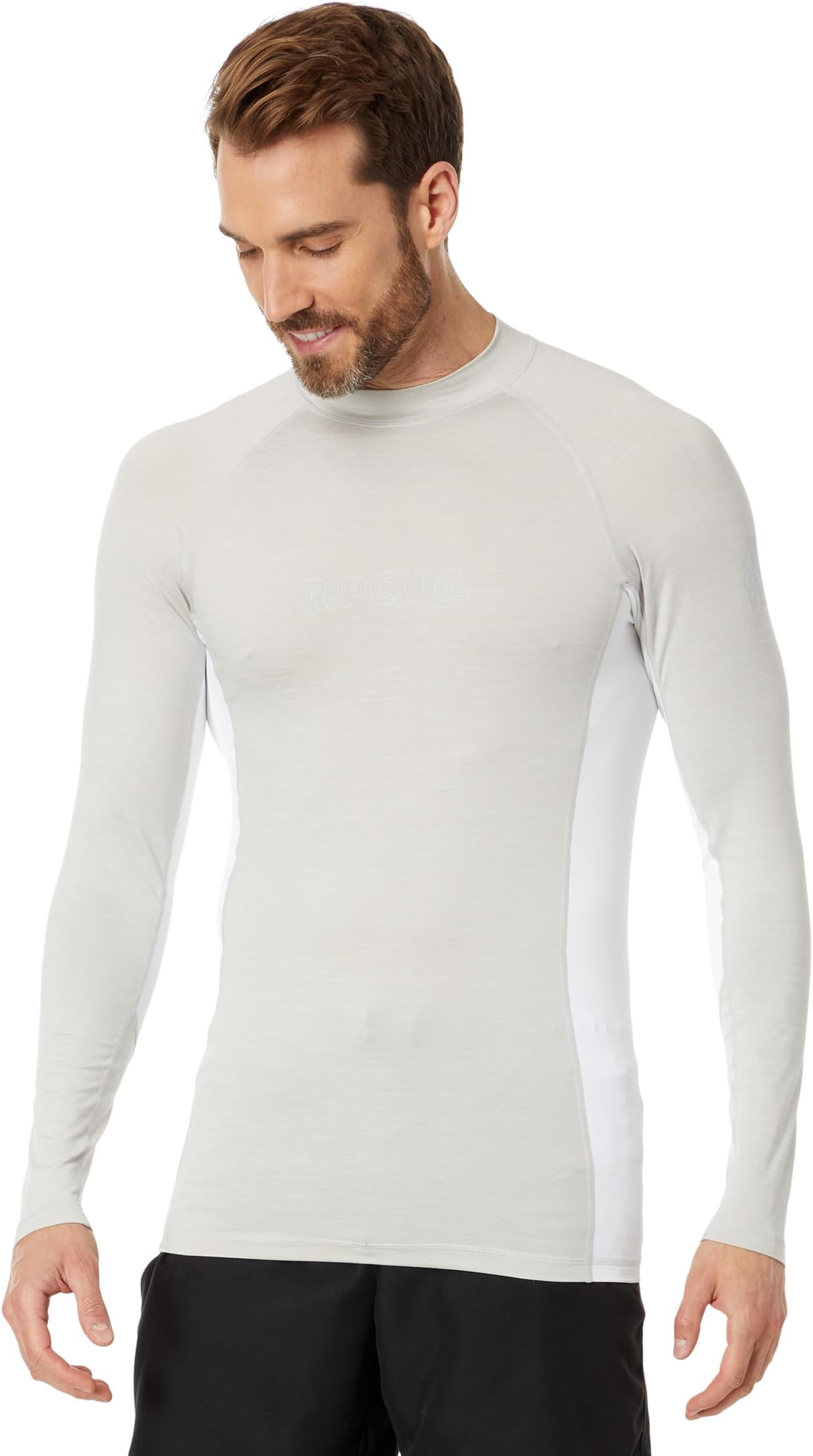 

Плавки Rip Curl Dawn Patrol UPF Perfomance Long Sleeve Rashguard, цвет Snow Marle