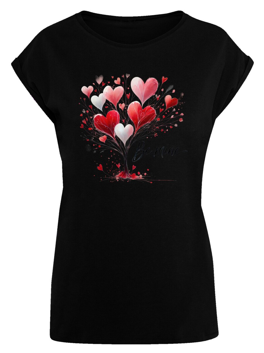 

Рубашка F4NT4STIC Herzbaum Be Mine!, черный