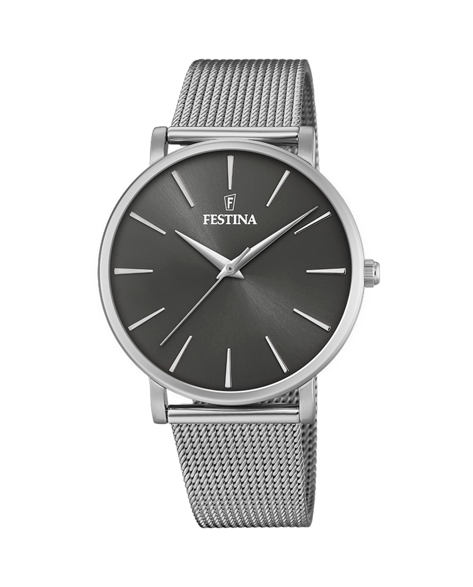 

F20475/4 Boyfriend Collection серебряные женские часы из стали Festina, серебро