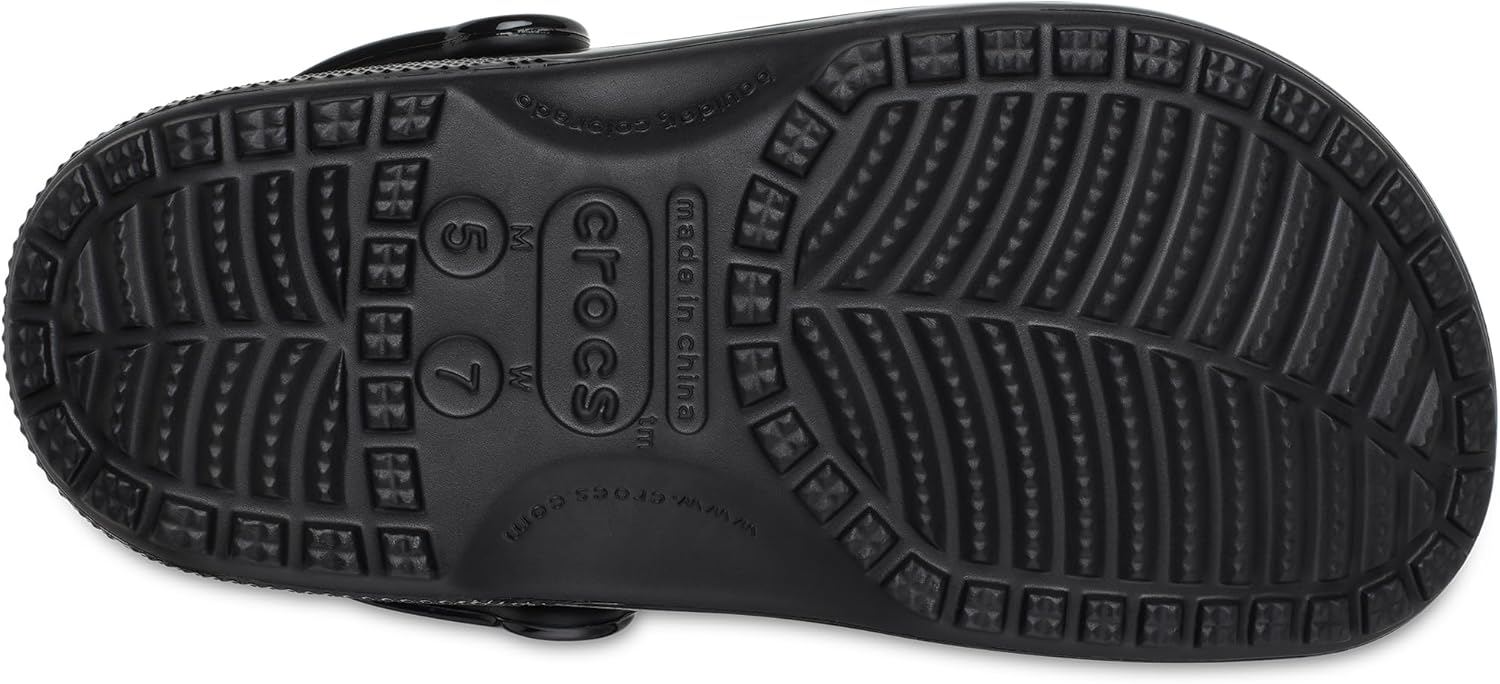 Кроксы для взрослых унисекс Classic High Shine Crocs, черный — фото 4