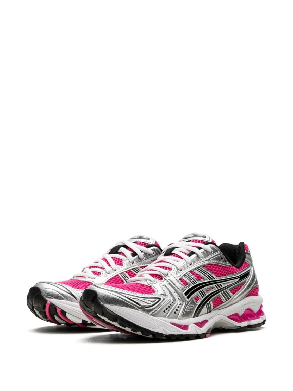 Кроссовки Gel-Kayano 14 Pink Glo ASICS, серебристый — фото 3