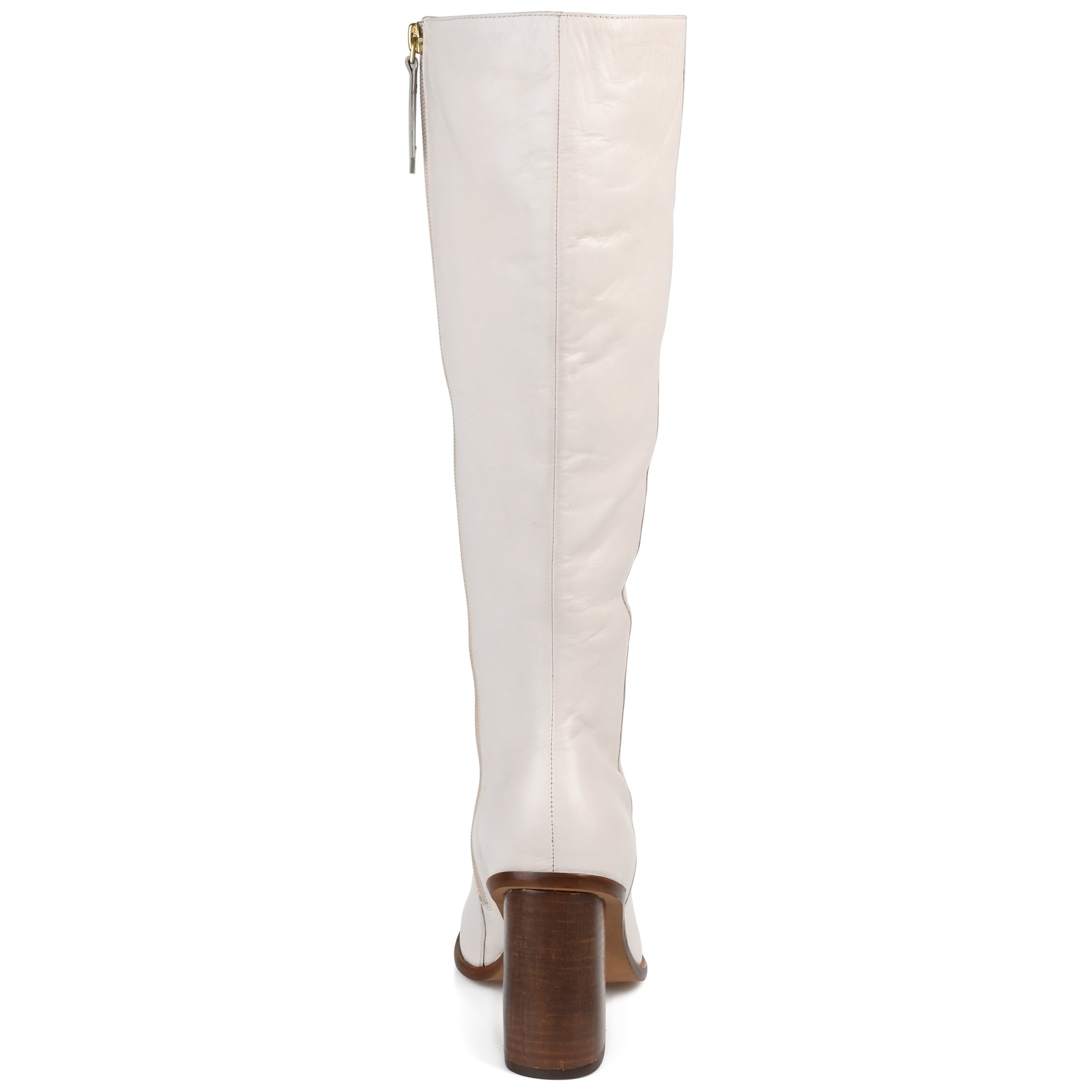 Женские ботинки Journee Signature Extra Wide Calf из натуральной кожи Tru Comfort Foam Tamori, цвет bone — фото 3