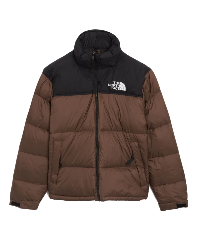 

Нейлоновое пальто с капюшоном The North Face, коричневый