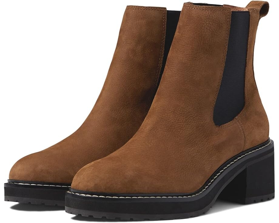 

Ботинки Madewell The Carina Platform Chelsea Boot, цвет Burled Wood