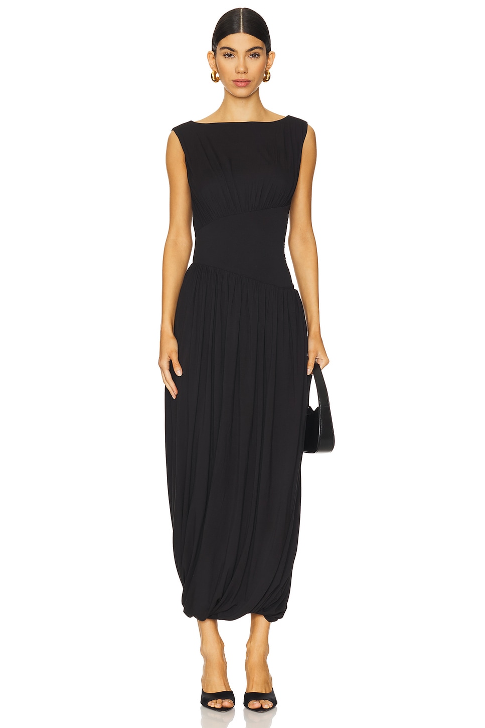 

X revolve платье грэм макси House Of Harlow 1960, black