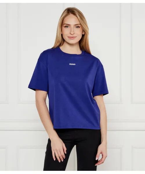 

Футболка Shuffle Oversize fit Hugo Bodywear, фиолетовый