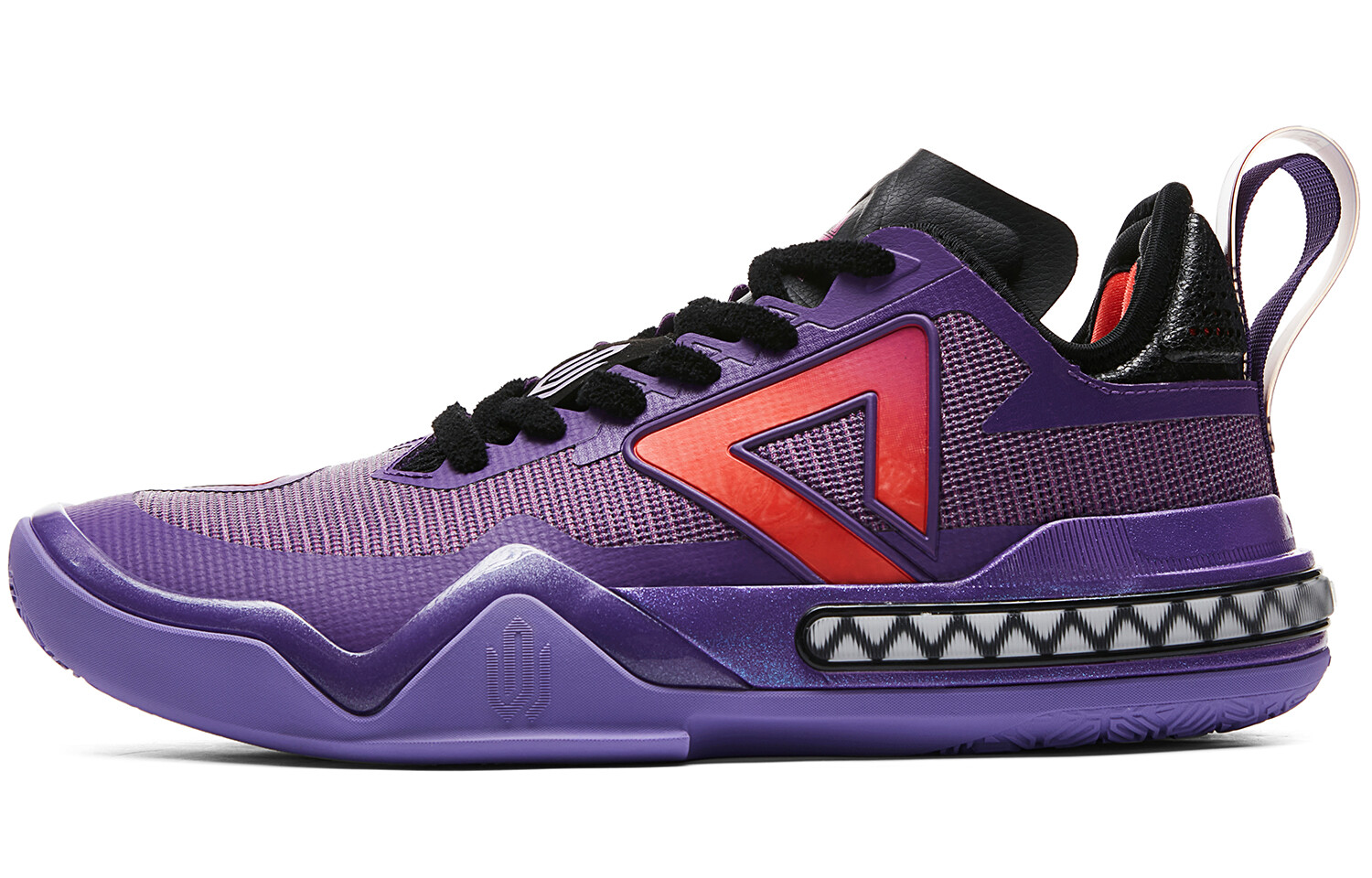 

Баскетбольные кроссовки Wiggins AW1 мужские низкие Lakers фиолетовые Peak
