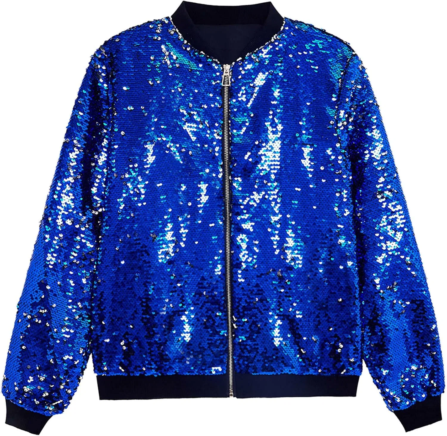 Мужская куртка Sparkly Sequin, синий