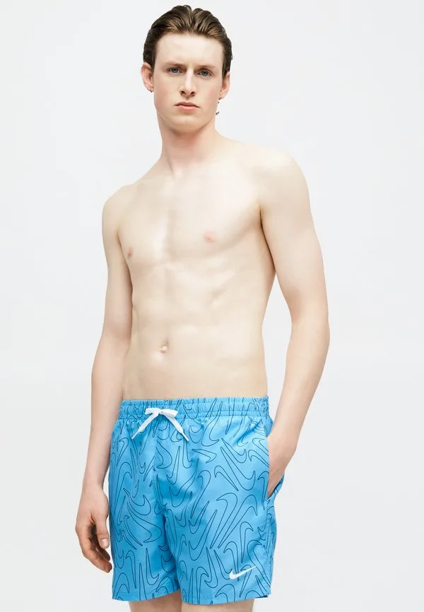 Плавательные шорты breaker logofetti для волейбола Nike Swim, University Blue — фото 4