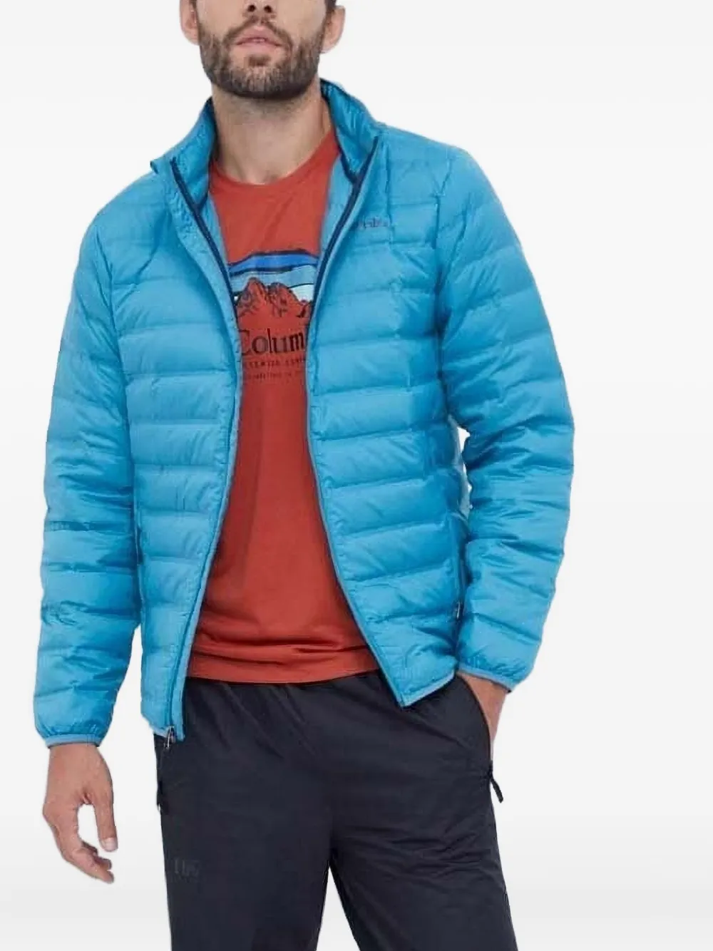 

Стеганая куртка Columbia, синий