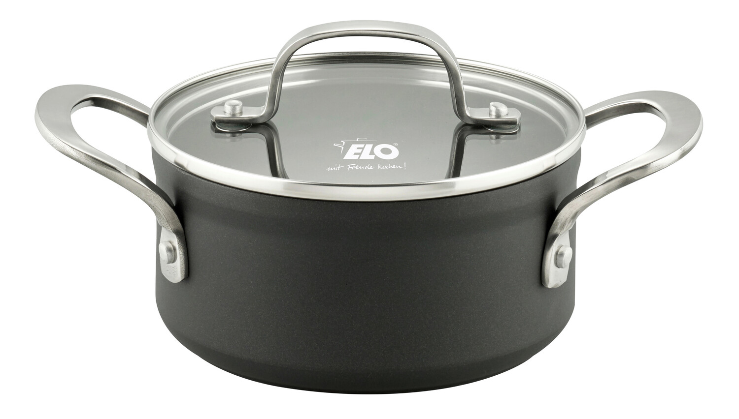 

Кастрюля silver cast Elo, черный